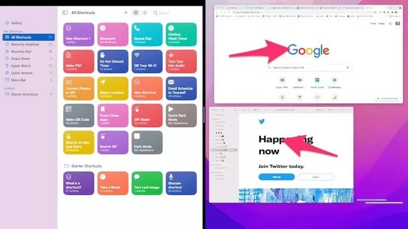 Chia đôi màn hình máy tính Windows, Macbook nhanh và dễ dàng Chia đôi màn hình máy tính Windows, Macbook nhanh và dễ dàng