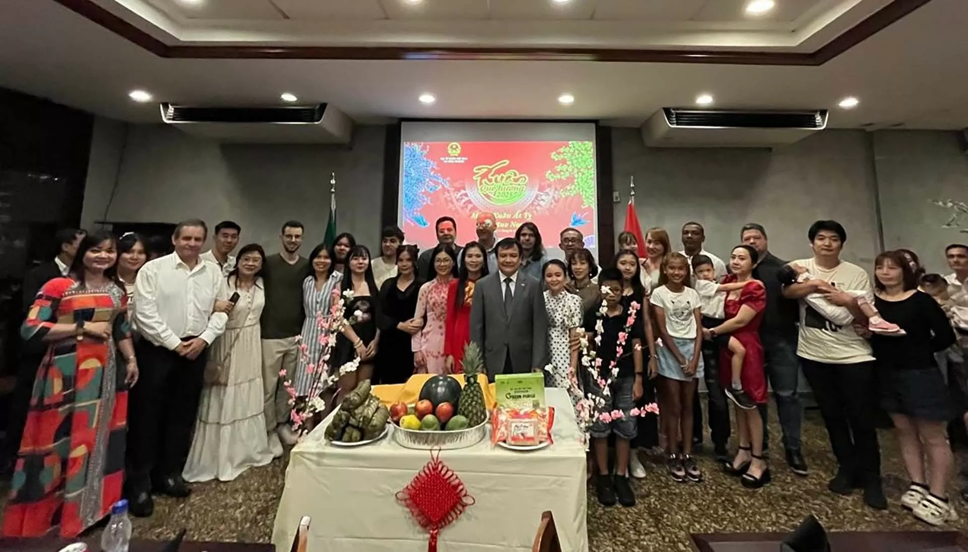 Đầm ấm chương trình Xuân Quê hương 2025 tại thành phố São Paulo, Brazil Đầm ấm chương trình Xuân Quê hương 2025 tại thành phố São Paulo, Brazil