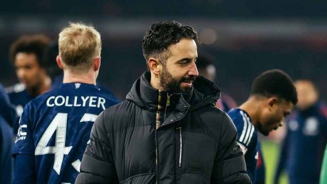 HLV Ruben Amorim nói gì sau trận MU thắng Arsenal?