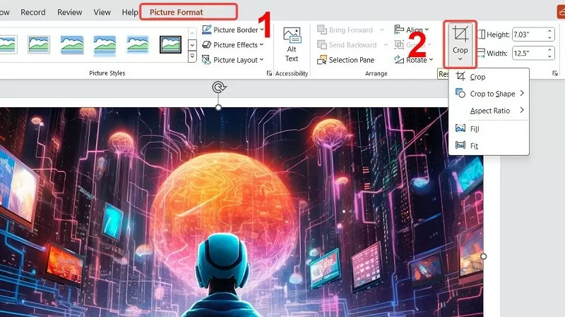 Mách bạn 3 cách cắt hình trong PowerPoint đơn giản, dễ thực hiện Mách bạn 3 cách cắt hình trong PowerPoint đơn giản, dễ thực hiện