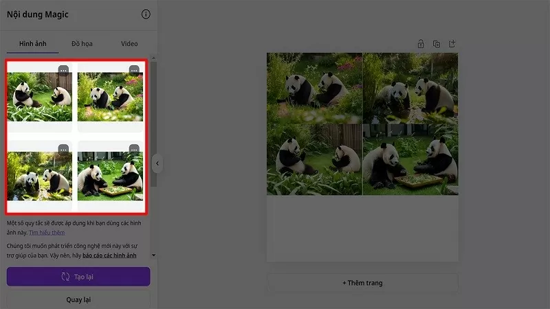 Cách tạo ảnh từ văn bản bằng Canva AI với vài thao tác đơn giản Cách tạo ảnh từ văn bản bằng Canva AI với vài thao tác đơn giản