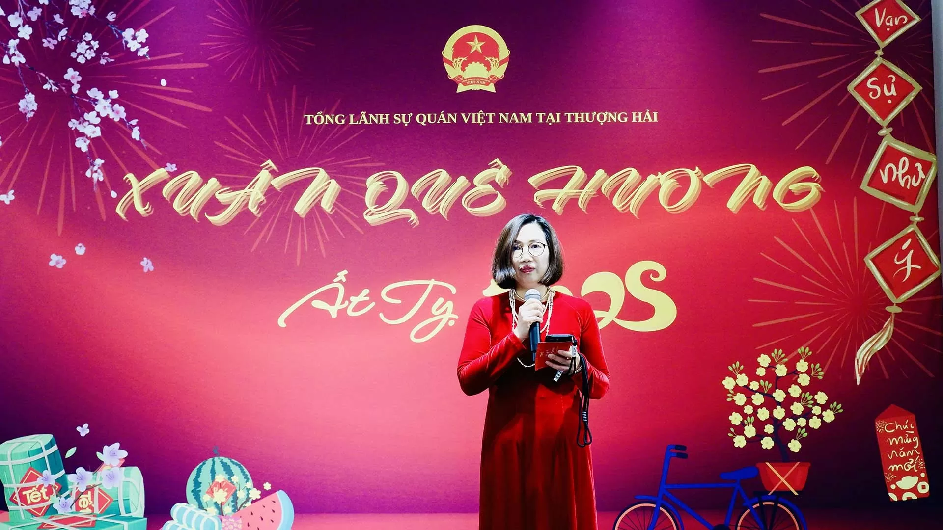 Tưng bừng Xuân Quê hương 2025 tại khu vực Hoa Đông, Trung Quốc