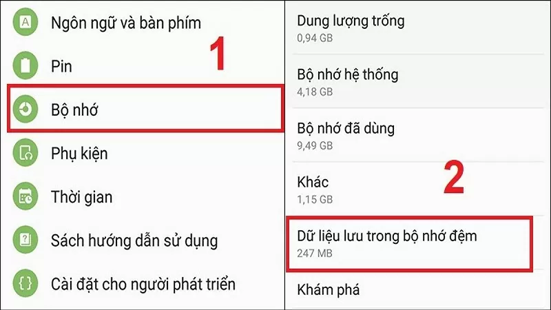 Cách xóa bộ nhớ đệm trên máy tính, điện thoại nhanh chóng Cách xóa bộ nhớ đệm trên máy tính, điện thoại nhanh chóng
