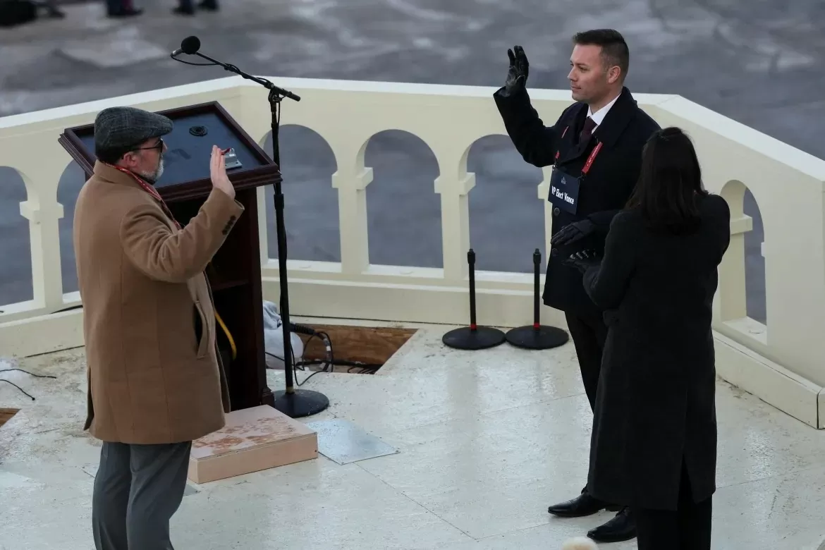 Hình ảnh buổi lễ diễn tập nhận chức của Tổng thống đắc cử Mỹ Donald Trump