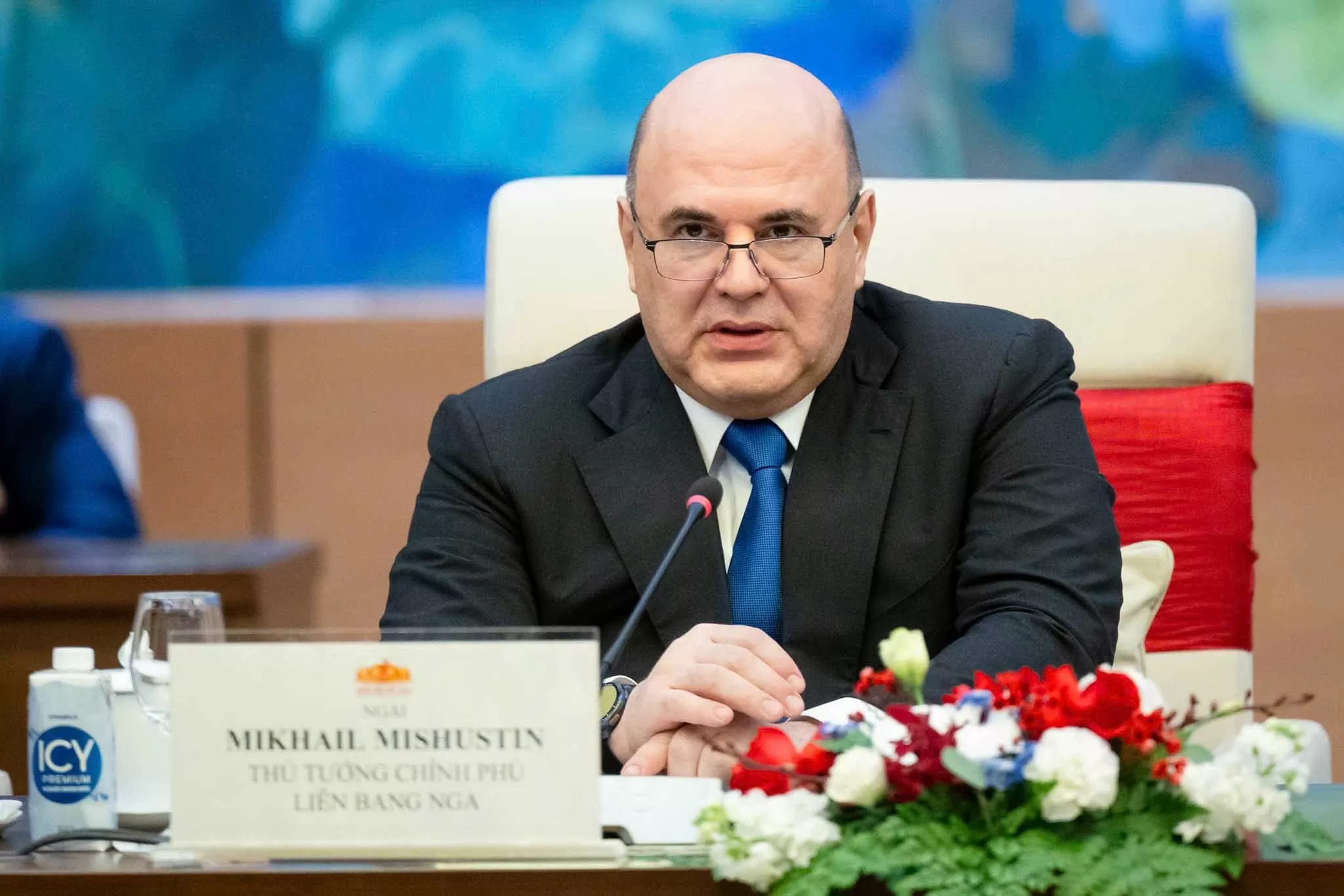 Chủ tịch Quốc hội Trần Thanh Mẫn hội kiến Thủ tướng Liên bang Nga