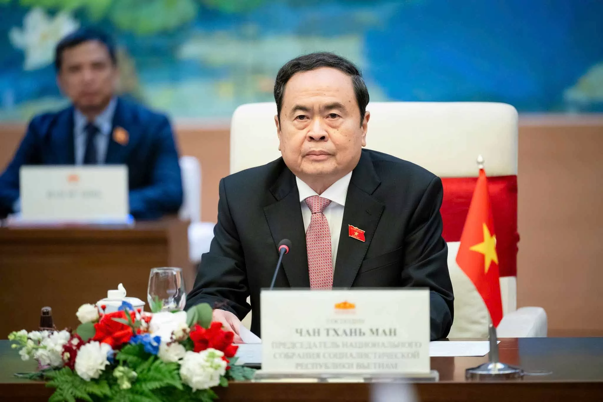 Chủ tịch Quốc hội Trần Thanh Mẫn hội kiến Thủ tướng Liên bang Nga