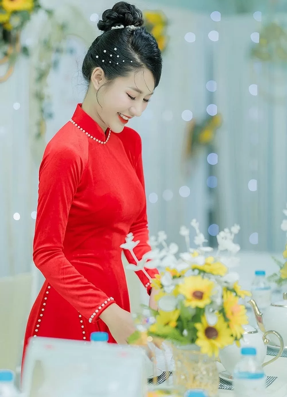 Vợ thủ môn Đình Triệu Vợ thủ môn Đình Triệu