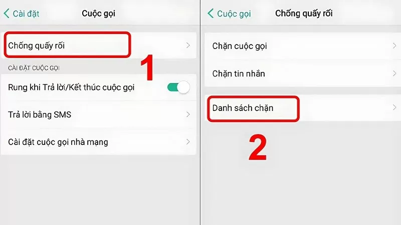 Cách bỏ chặn số điện thoại trên Android và iOS cực dễ Cách bỏ chặn số điện thoại trên Android và iOS cực dễ
