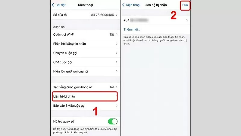 Cách bỏ chặn số điện thoại trên Android và iOS cực dễ Cách bỏ chặn số điện thoại trên Android và iOS cực dễ