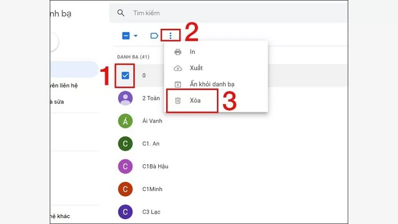 Cách xóa danh bạ trên Android đơn giản mà bạn nên biết Cách xóa danh bạ trên Android đơn giản mà bạn nên biết