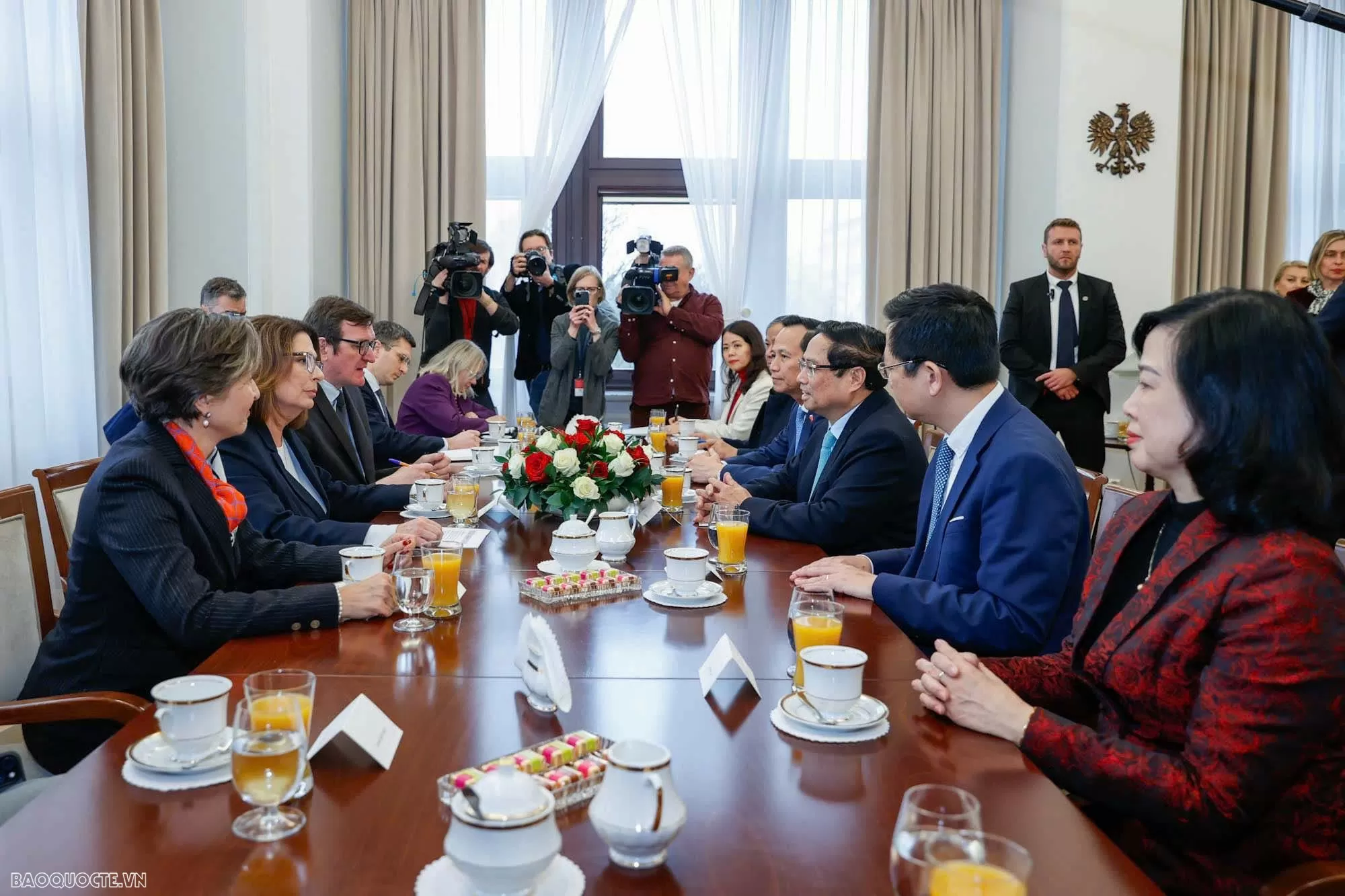 Thủ tướng hội kiến chu tịch thượng viện