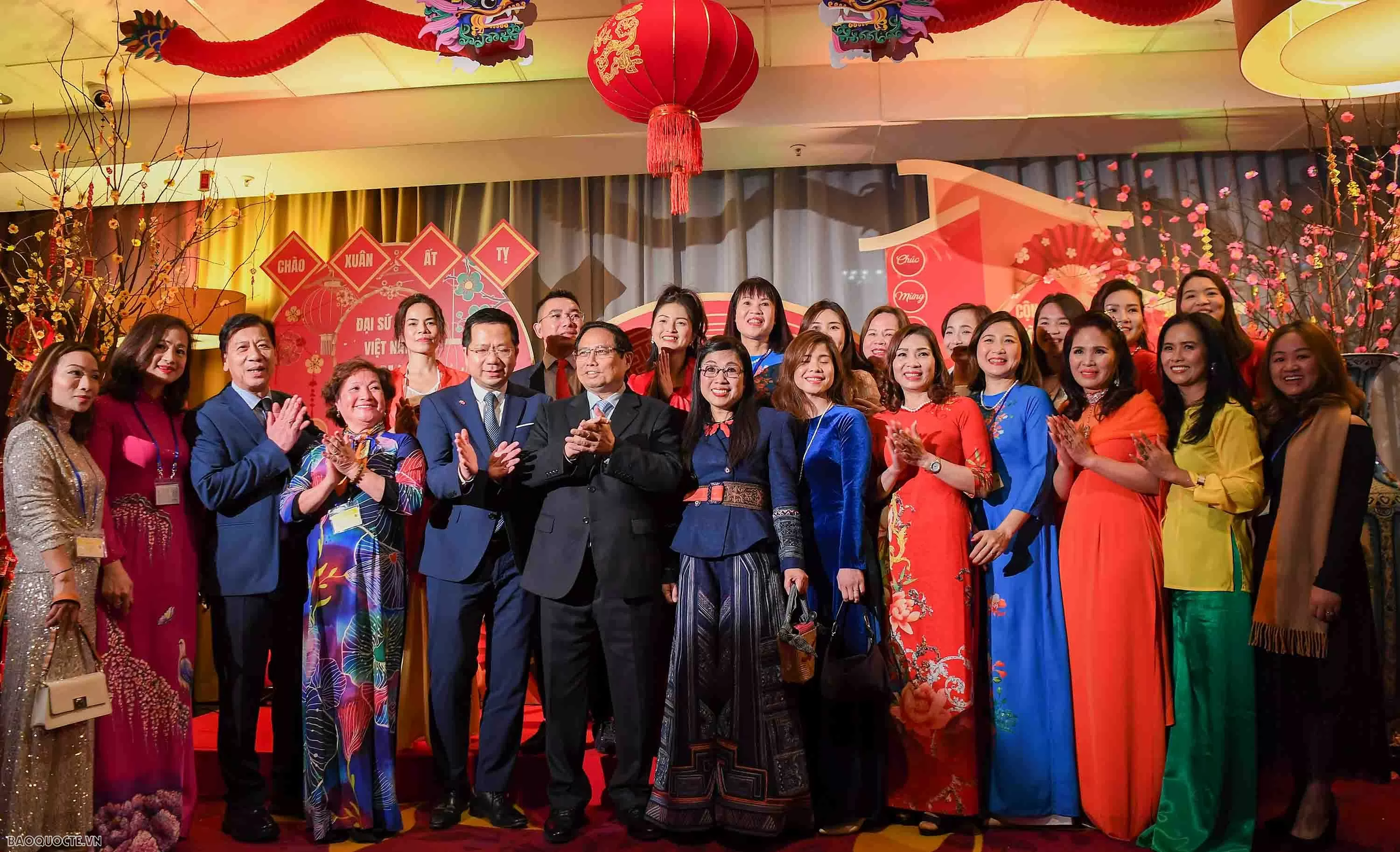 Thủ tướng Phạm Minh Chính và Phu nhân đón Tết sớm với kiều bào Việt Nam tại Ba Lan