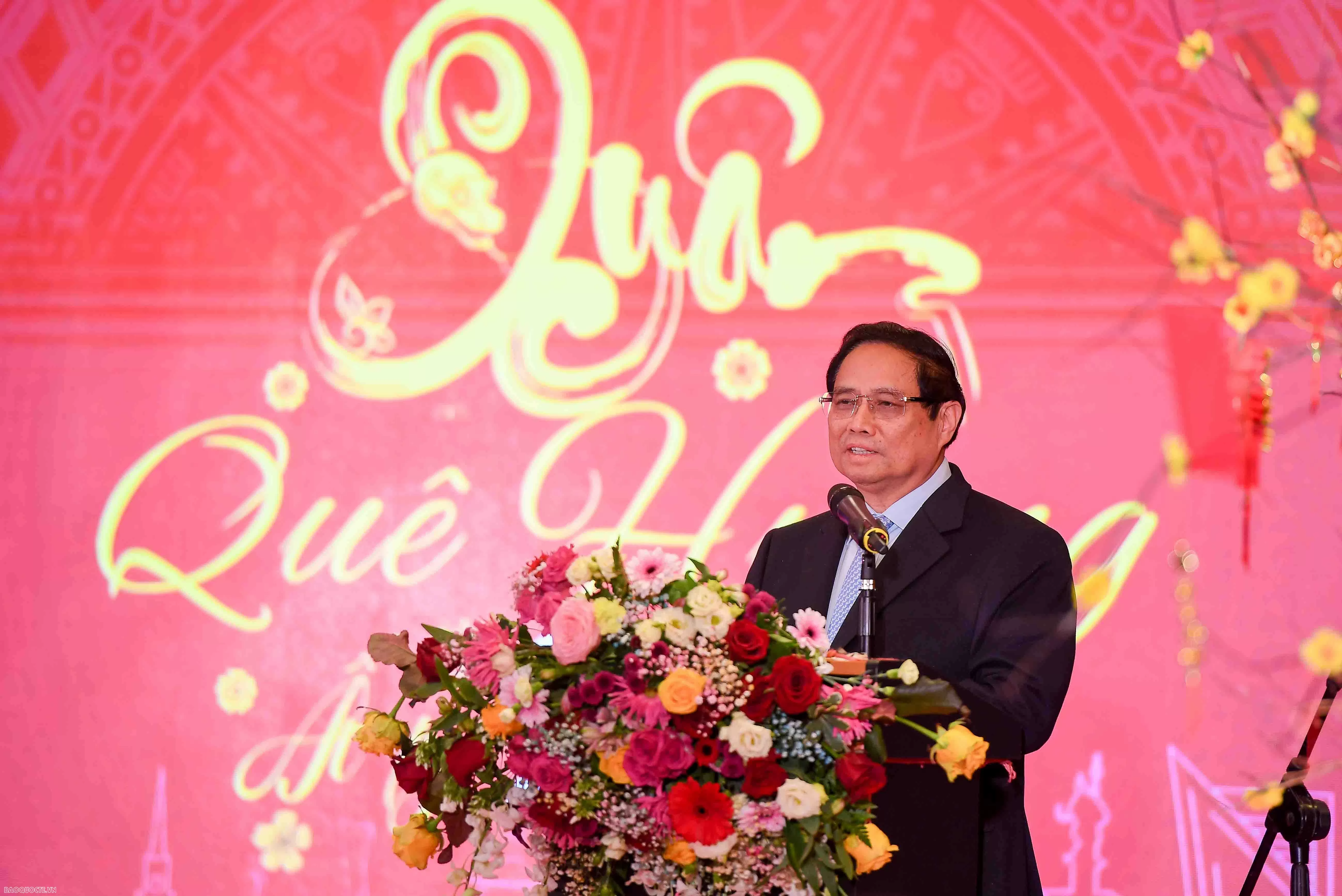 Thủ tướng Phạm Minh Chính và Phu nhân đón Tết sớm với kiều bào Việt Nam tại Ba Lan Thủ tướng Phạm Minh Chính và Phu nhân đón Tết sớm với kiều bào Việt Nam tại Ba Lan