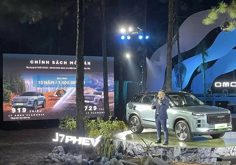 Cận cảnh Jaecoo J7 vừa ra mắt tại Việt Nam, giá từ 799 triệu đồng