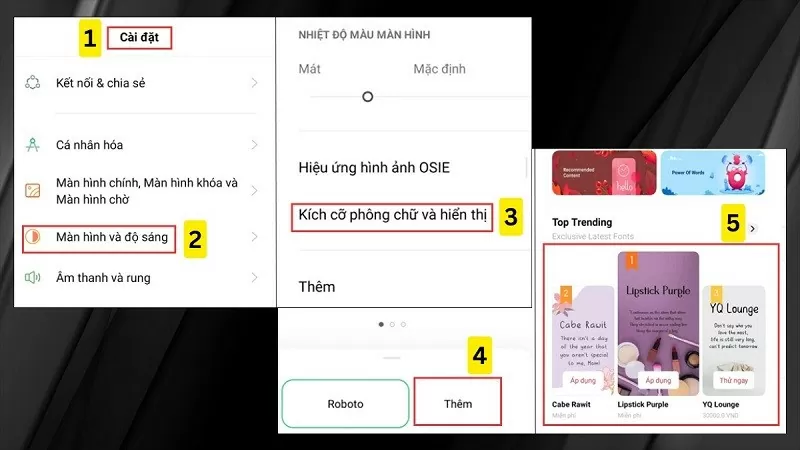 Hướng dẫn cách chỉnh phông chữ trên điện thoại đơn giản, nhanh chóng Hướng dẫn cách chỉnh phông chữ trên điện thoại đơn giản, nhanh chóng