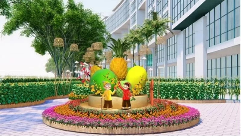 Chủ đề “Xuân Hoan ca” – như khúc khải hoàn mừng”Non sống gấm hoa, đất nước vui thái hòa”.
