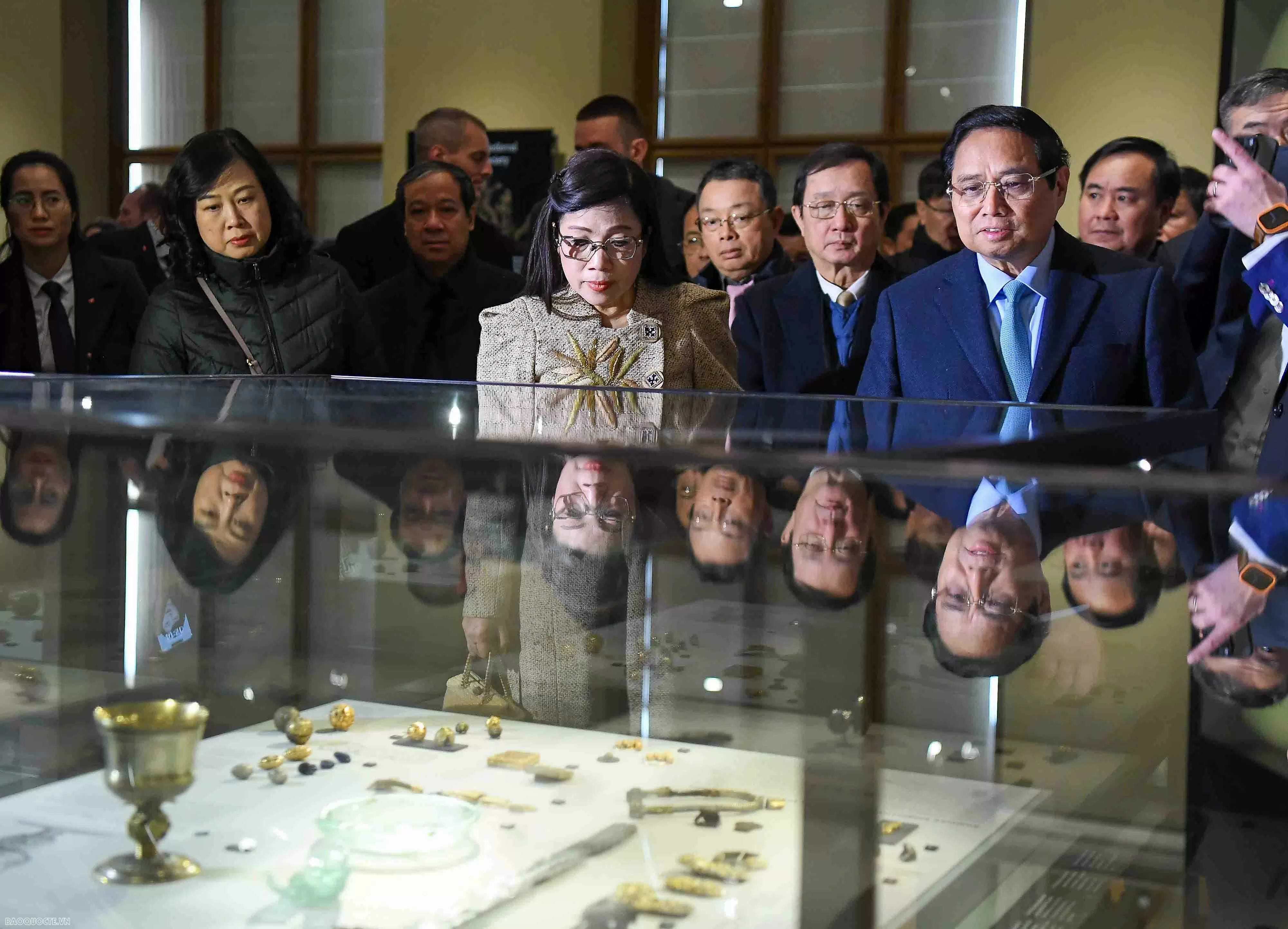 Thủ tướng Phạm Minh Chính và Phu nhân thăm Bảo tàng quốc gia Czech