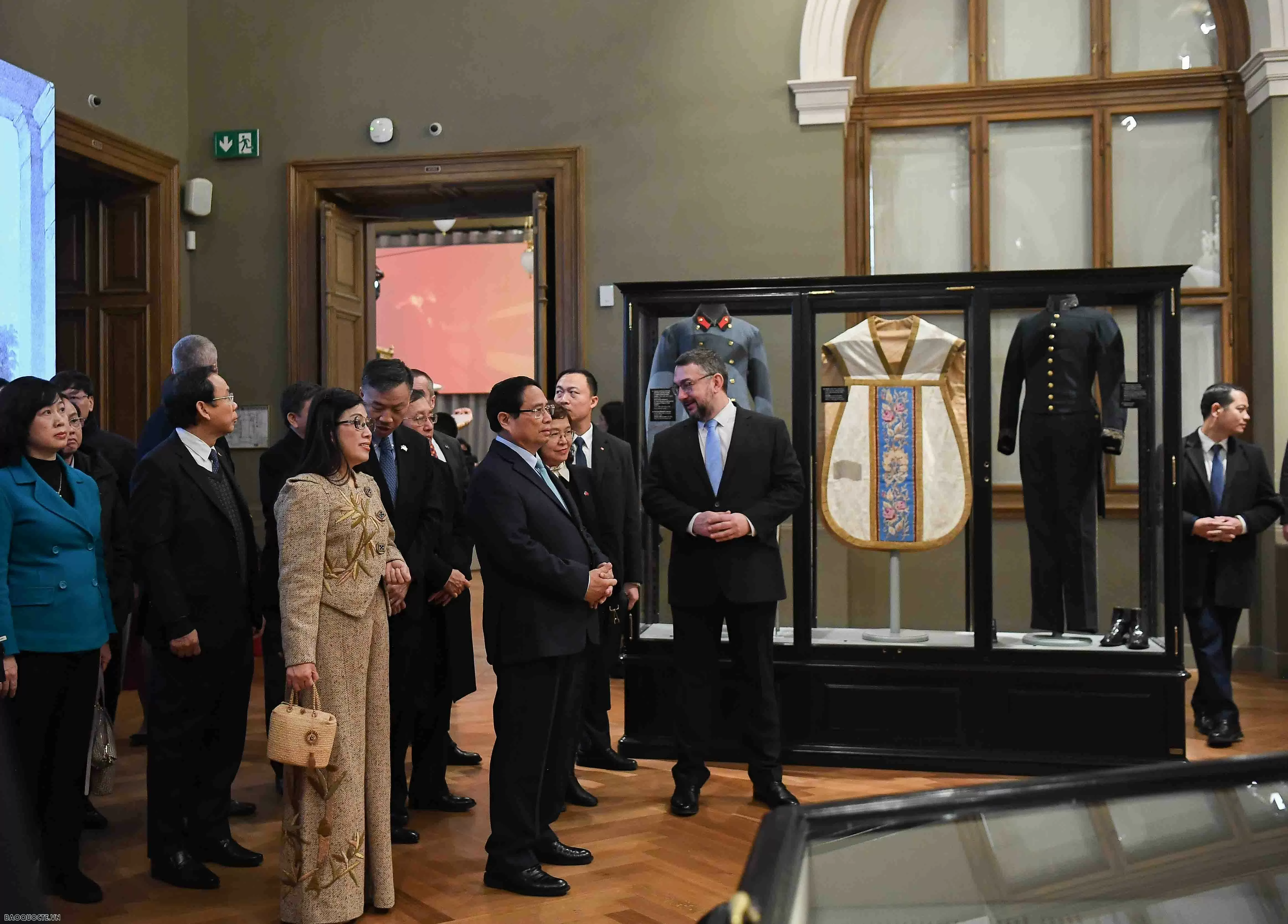 Thủ tướng Phạm Minh Chính và Phu nhân thăm Bảo tàng quốc gia Czech Thủ tướng Phạm Minh Chính và Phu nhân thăm Bảo tàng quốc gia Czech