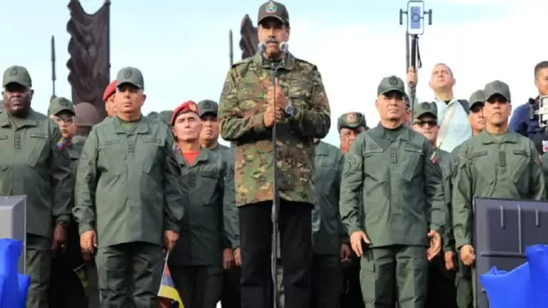 Ra lệnh cho quân đội Venezuela 'lên nòng', Tổng thống Maduro tuyên bố tiến hành hoạt động lớn Ra lệnh cho quân đội Venezuela 'lên nòng', Tổng thống Maduro tuyên bố tiến hành hoạt động lớn