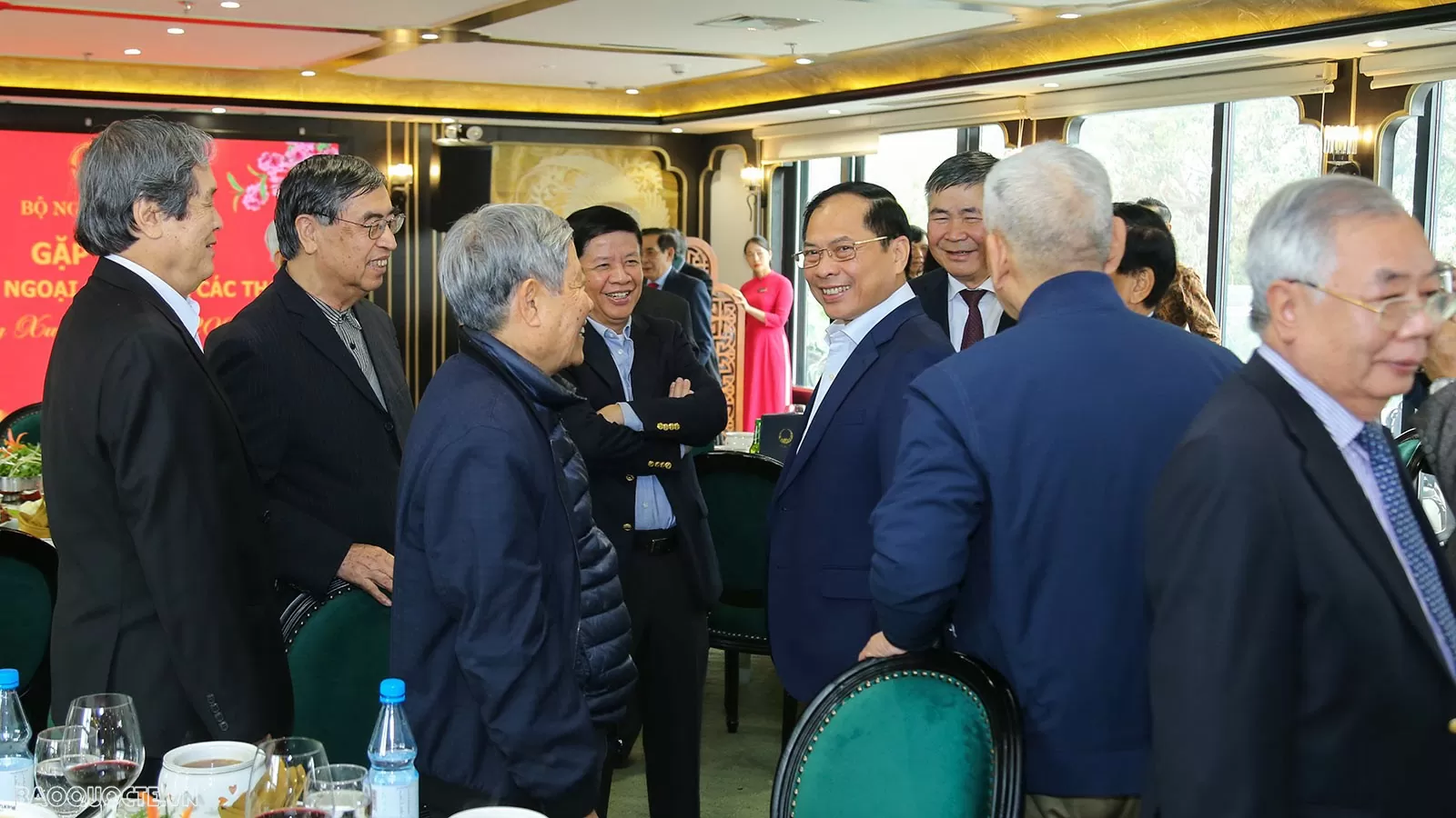 Phó Thủ tướng, Bộ trưởng Ngoại giao Bùi Thanh Sơn gặp mặt các vị nguyên Lãnh đạo Bộ dịp Xuân Ất Tỵ 2025