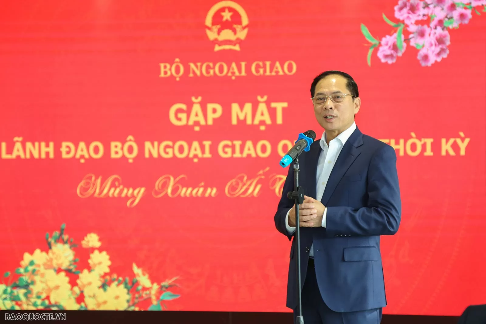 Phó Thủ tướng, Bộ trưởng Ngoại giao Bùi Thanh Sơn gặp mặt các vị nguyên Lãnh đạo Bộ dịp Xuân Ất Tỵ 2025 Phó Thủ tướng, Bộ trưởng Ngoại giao Bùi Thanh Sơn gặp mặt các vị nguyên Lãnh đạo Bộ dịp Xuân Ất Tỵ 2025
