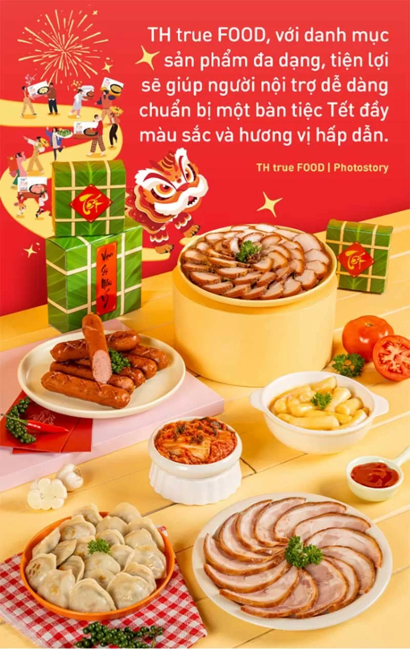 Trao nhau Vị hạnh phúc, Xuân sung túc cùng ‘người nội trợ tử tế’ TH true FOOD Trao nhau Vị hạnh phúc, Xuân sung túc cùng ‘người nội trợ tử tế’ TH true FOOD