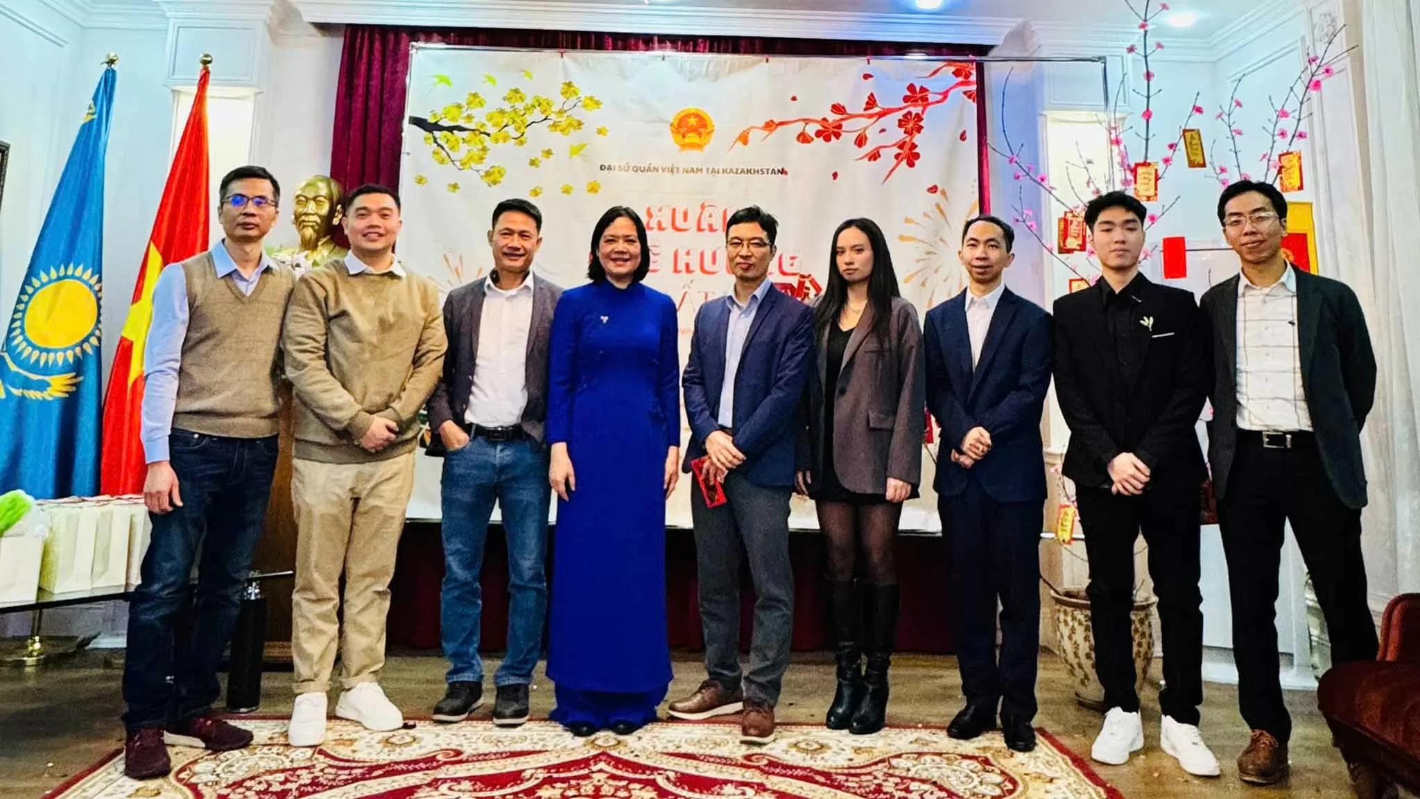 Xuân Quê hương 2025 ấm áp nghĩa tình tại Kazakhstan Xuân Quê hương 2025 ấm áp nghĩa tình tại Kazakhstan