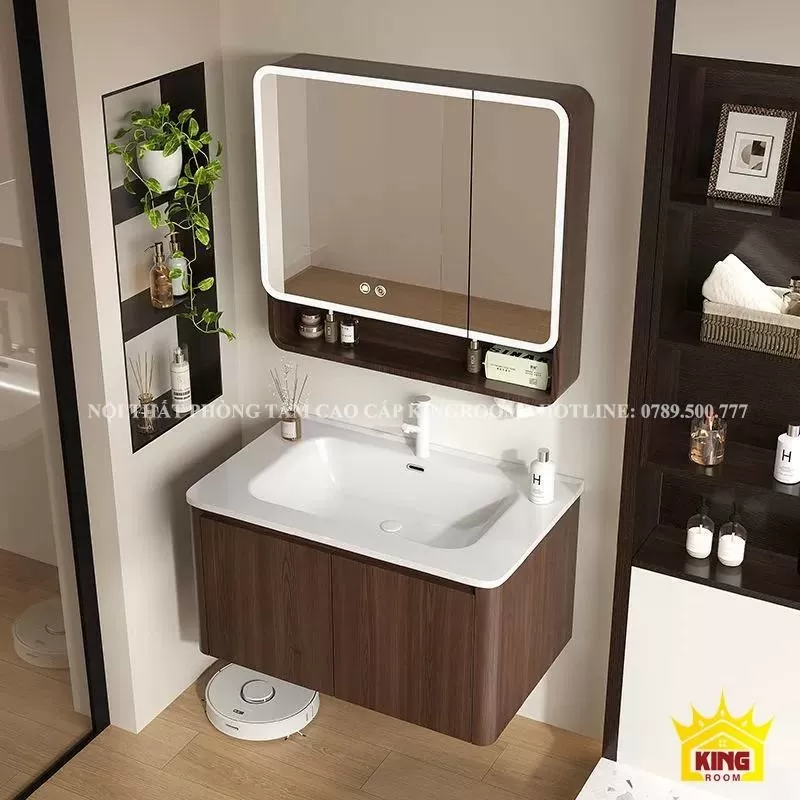 Tủ Lavabo Inox 304 với màu vân gỗ sơn chuyển nhiệt hoặc tùy chỉnh màu sắc tại kingroom. Tủ Lavabo Inox 304 với màu vân gỗ sơn chuyển nhiệt hoặc tùy chỉnh màu sắc tại kingroom.