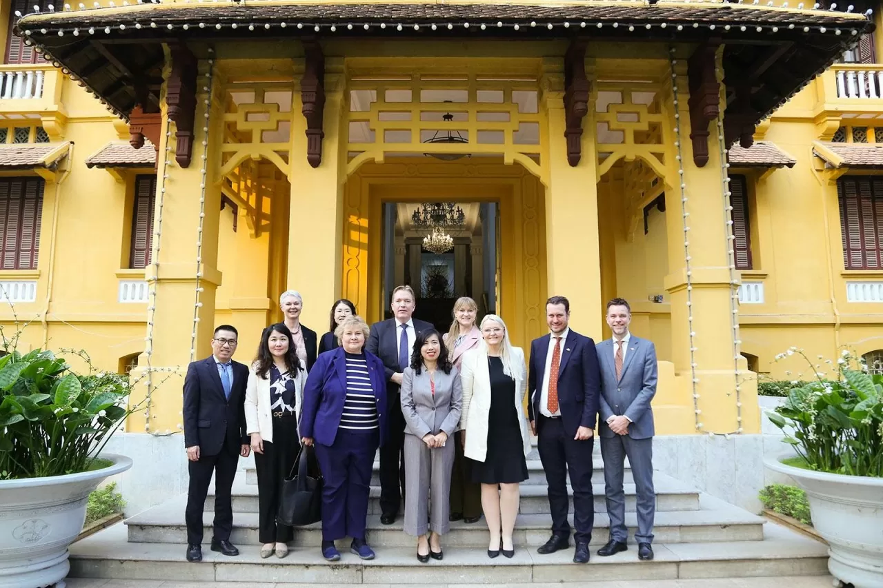 Việt Nam và Na Uy hướng tới ký Ý định thư thiết lập Đối tác chiến lược Xanh Việt Nam và Na Uy hướng tới ký Ý định thư thiết lập Đối tác chiến lược Xanh