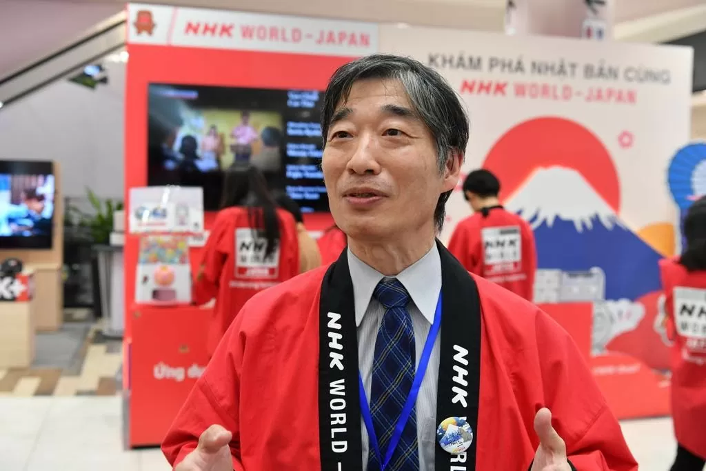 Đài NHK giới thiệu dịch vụ tiếng Việt tới đông đảo công chúng tại Việt Nam Đài NHK (Nhật Bản) giới thiệu dịch vụ tiếng Việt tới đông đảo công chúng tại Việt Nam