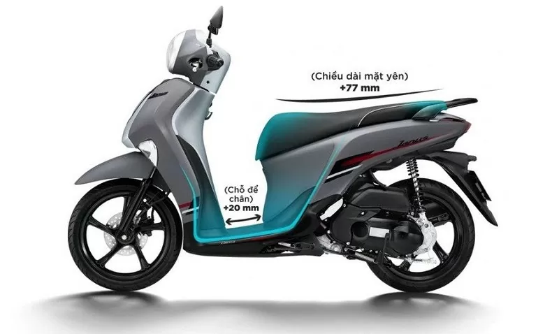 Cận cảnh Yamaha Janus 125 2025 ra mắt tại Việt Nam, giá từ 27 triệu đồng