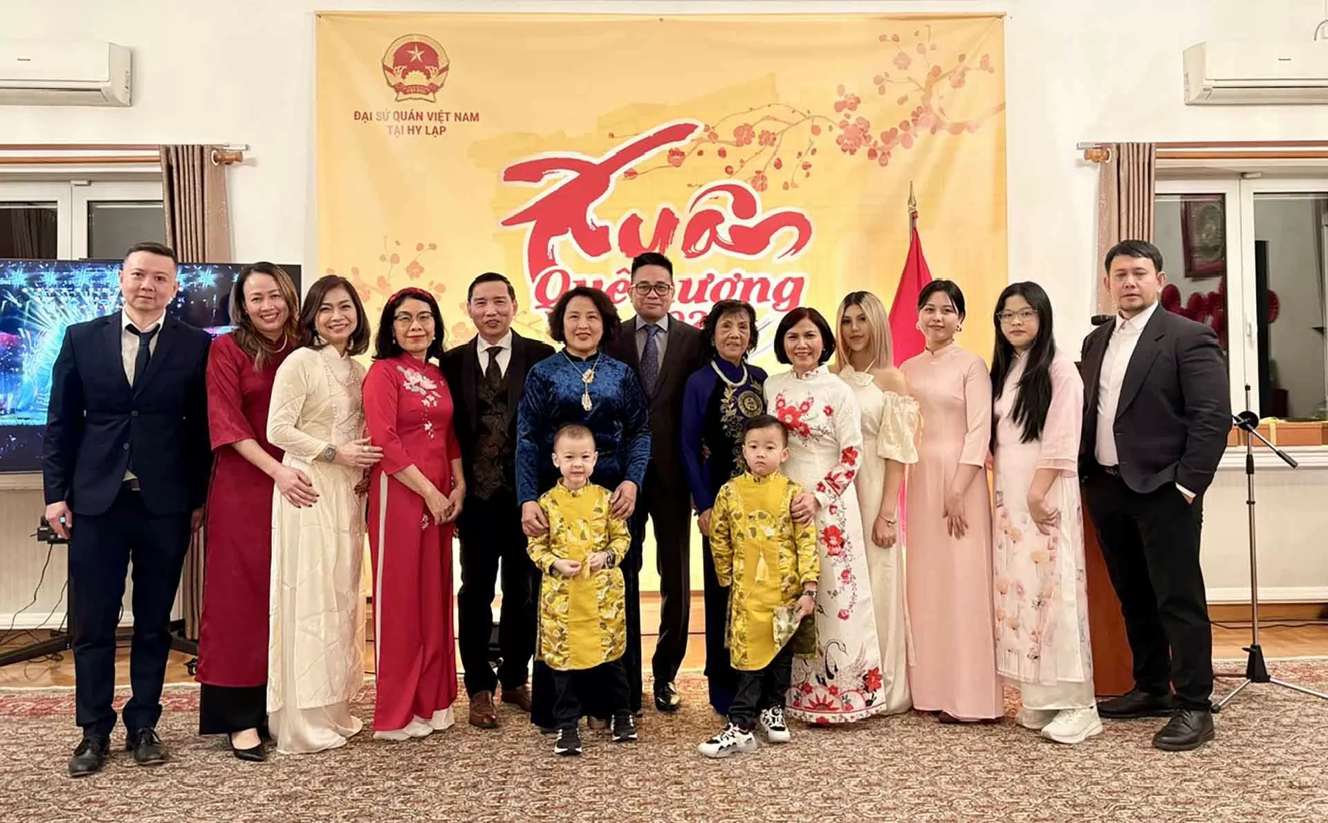 Đại sứ quán Việt Nam tại Hy Lạp tổ chức chương trình Xuân Quê hương 2025 Đại sứ quán Việt Nam tại Hy Lạp tổ chức chương trình Xuân Quê hương 2025