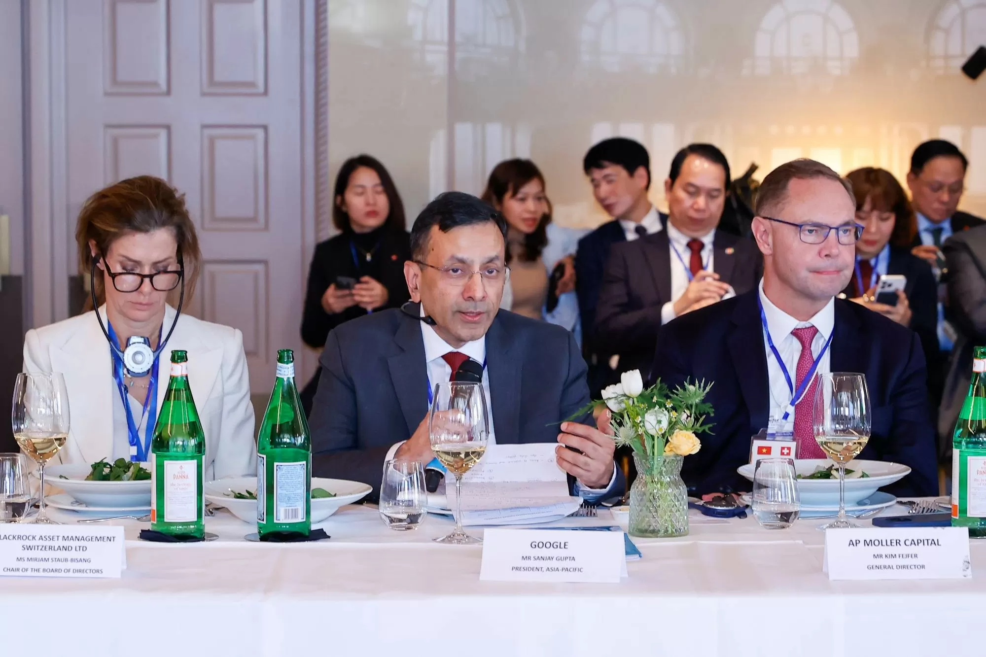 Chủ tịch khu vực châu Á-Thái Bình Dương Google Sanjay Gupta khẳng định sẽ đem những điều tốt đẹp nhất thế giới đến Việt Nam - Ảnh: VGP/Nhật Bắc