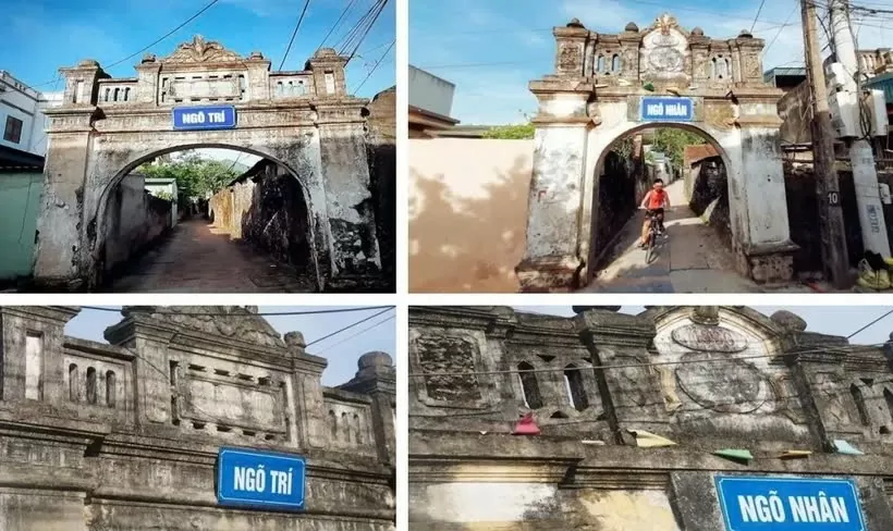 Những con ngõ với tên gọi đặc biệt như: Nhân, Nghĩa, Trí, Dũng. (Nguồn: Du lịch Thanh Hóa)