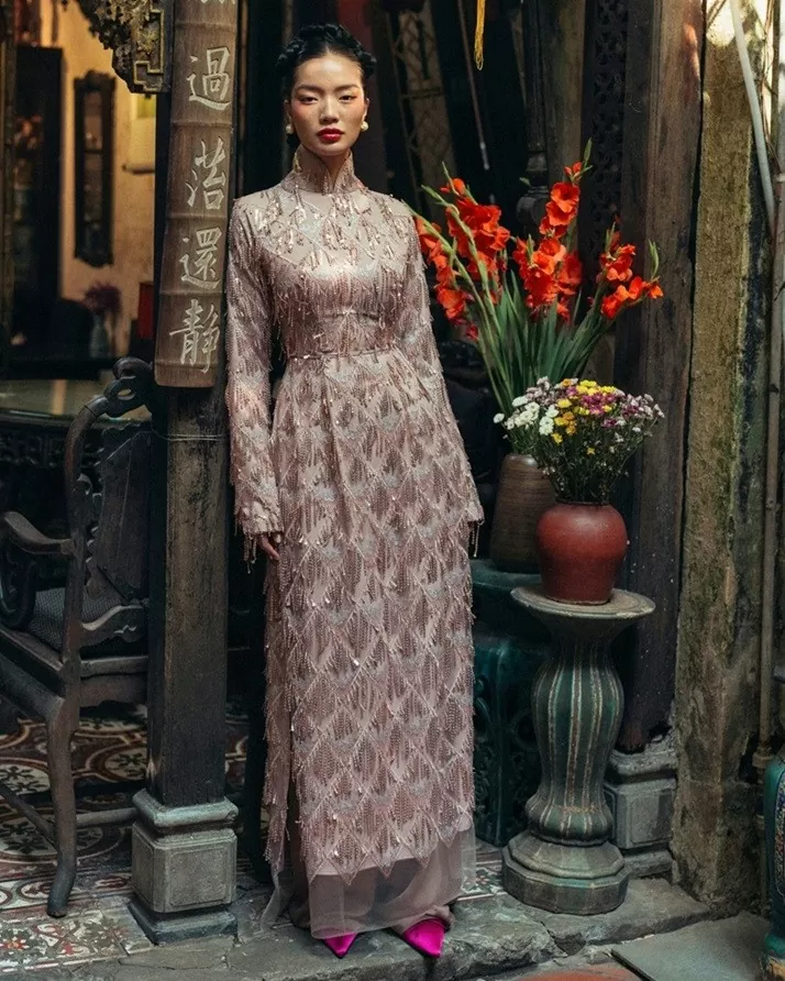 áo dài Tết áo dài Tết