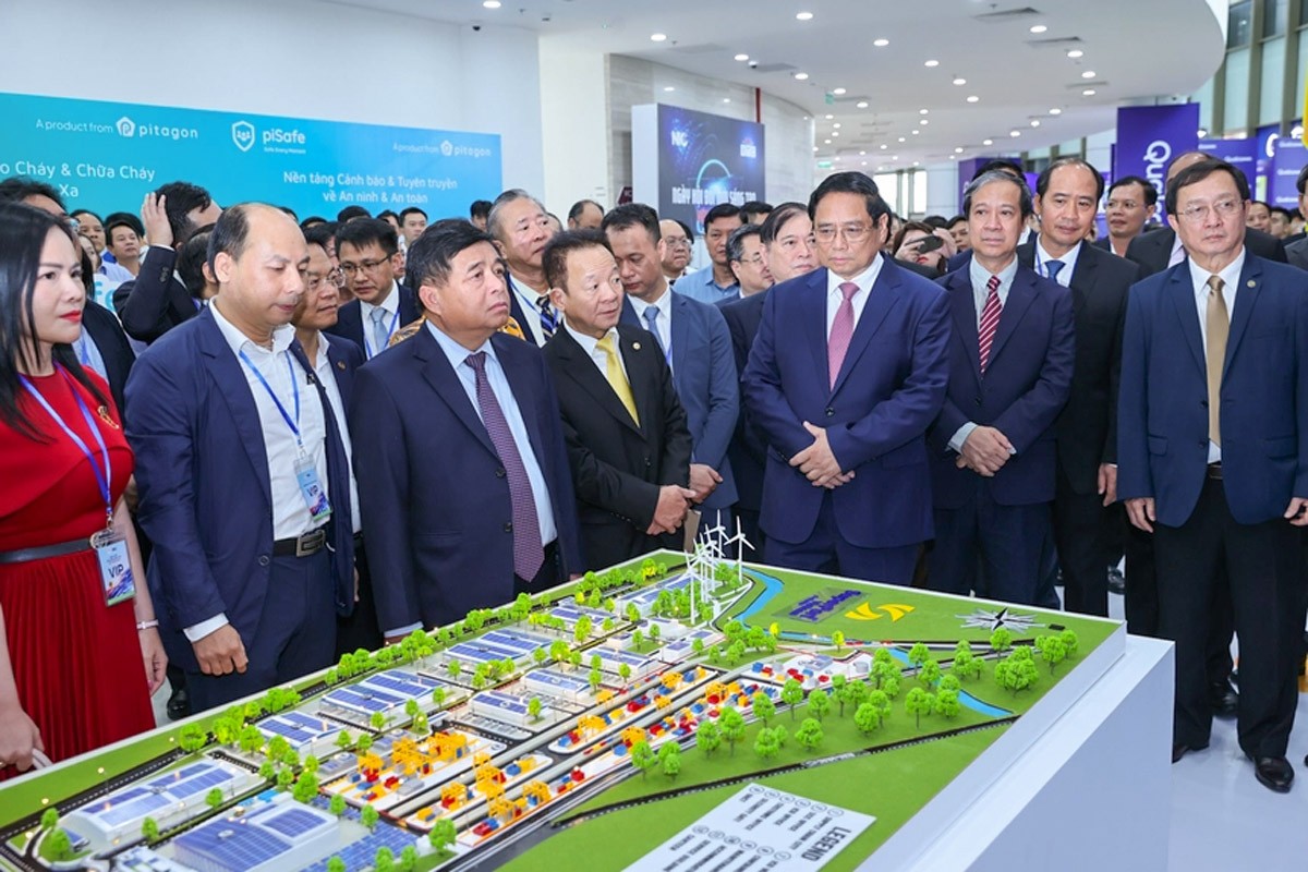 Thủ tướng Chính phủ Phạm Minh Chính dự Lễ Kỷ niệm 5 năm thành lập Trung tâm Đổi mới sáng tạo Quốc gia và Ngày hội Đổi mới sáng tạo Việt Nam 2024.