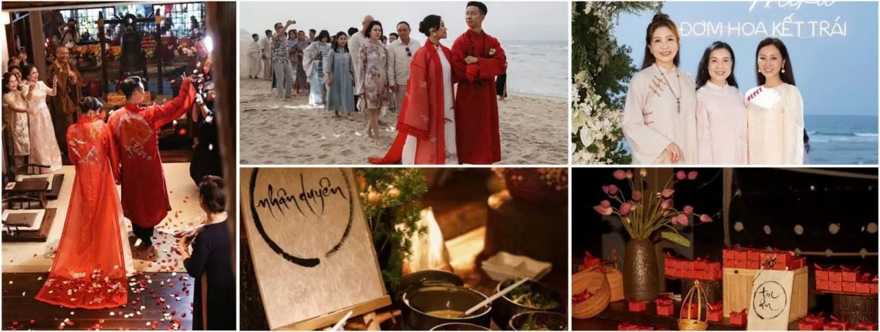 Đám cưới của thiên kim gia tộc có nếp sống thiền bí ẩn nhất Việt Nam.