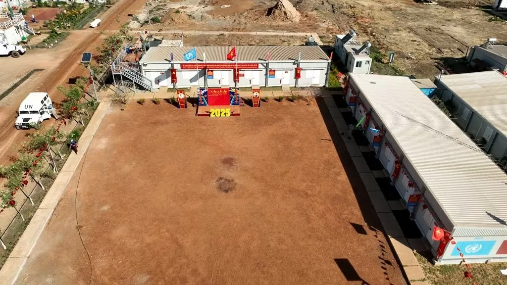 Công tác chuẩn bị đón Tết Nguyên đán của Đội Công binh Việt Nam Công tác chuẩn bị đón Tết Nguyên đán của Đội Công binh Việt Nam