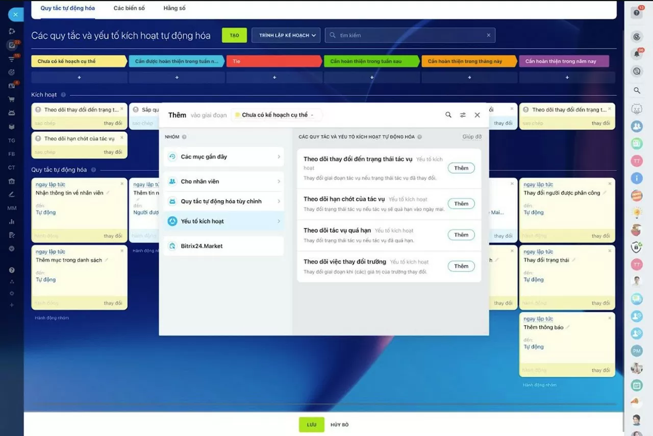 Tự động hóa quy trình trong Bitrix24 CRM: Tiết kiệm thời gian và tài nguyên Tự động hóa quy trình trong Bitrix24 CRM: Tiết kiệm thời gian và tài nguyên
