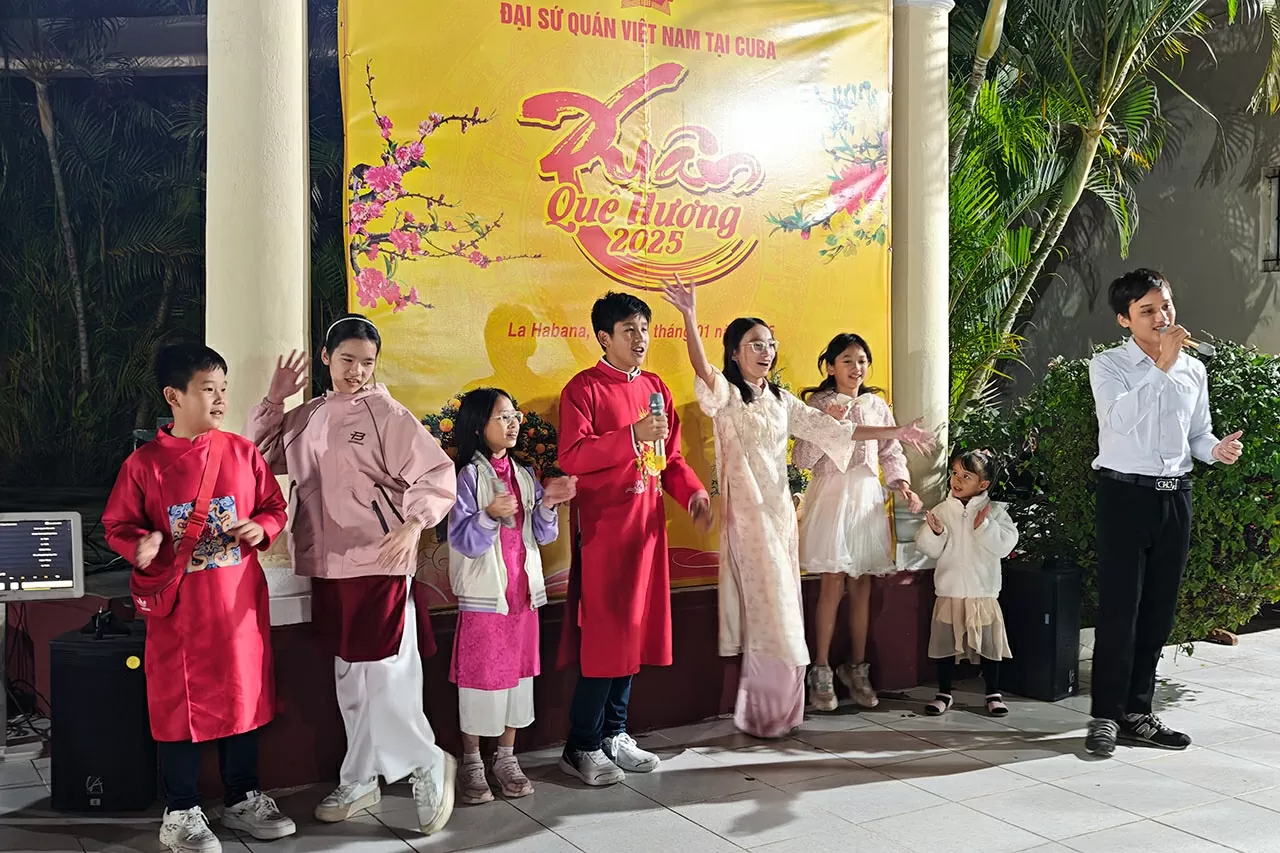 Đại sứ quán Việt Nam tại Cuba tổ chức chương trình Xuân Quê hương 2025