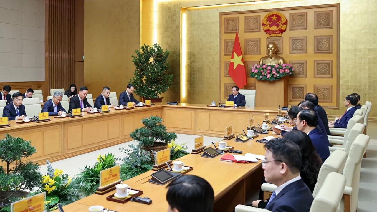 Thủ tướng Phạm Minh Chính tiếp Đại sứ Trung Quốc Hà Vĩ trước thềm Tết cổ truyền Ất Tỵ Thủ tướng Phạm Minh Chính tiếp Đại sứ Trung Quốc Hà Vĩ trước thềm Tết cổ truyền Ất Tỵ