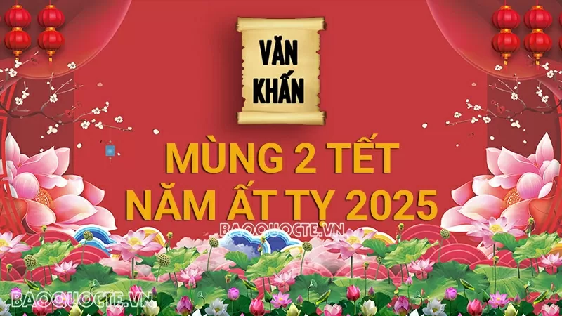 Văn khấn Tết 2025: Bài văn khấn cúng mùng 2 Tết Nguyên đán Ất Tỵ chuẩn xác nhất