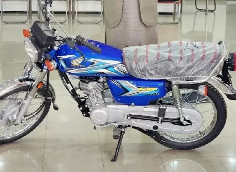 Cận cảnh xe côn tay Honda CG125 Blue ra mắt tại Pakistan, giá chỉ 19 triệu đồng