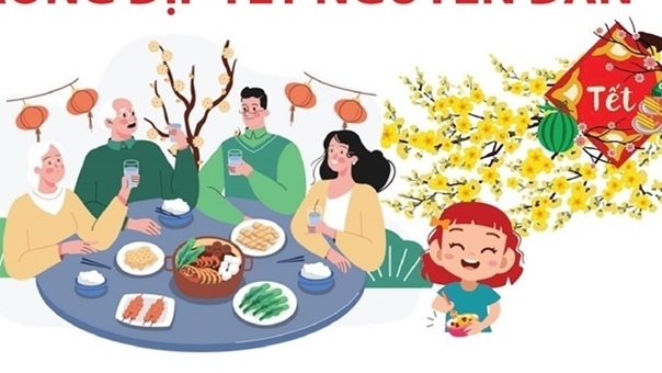Gợi ý 5 chế độ bảo đảm ăn uống lành mạnh dịp Tết Nguyên đán