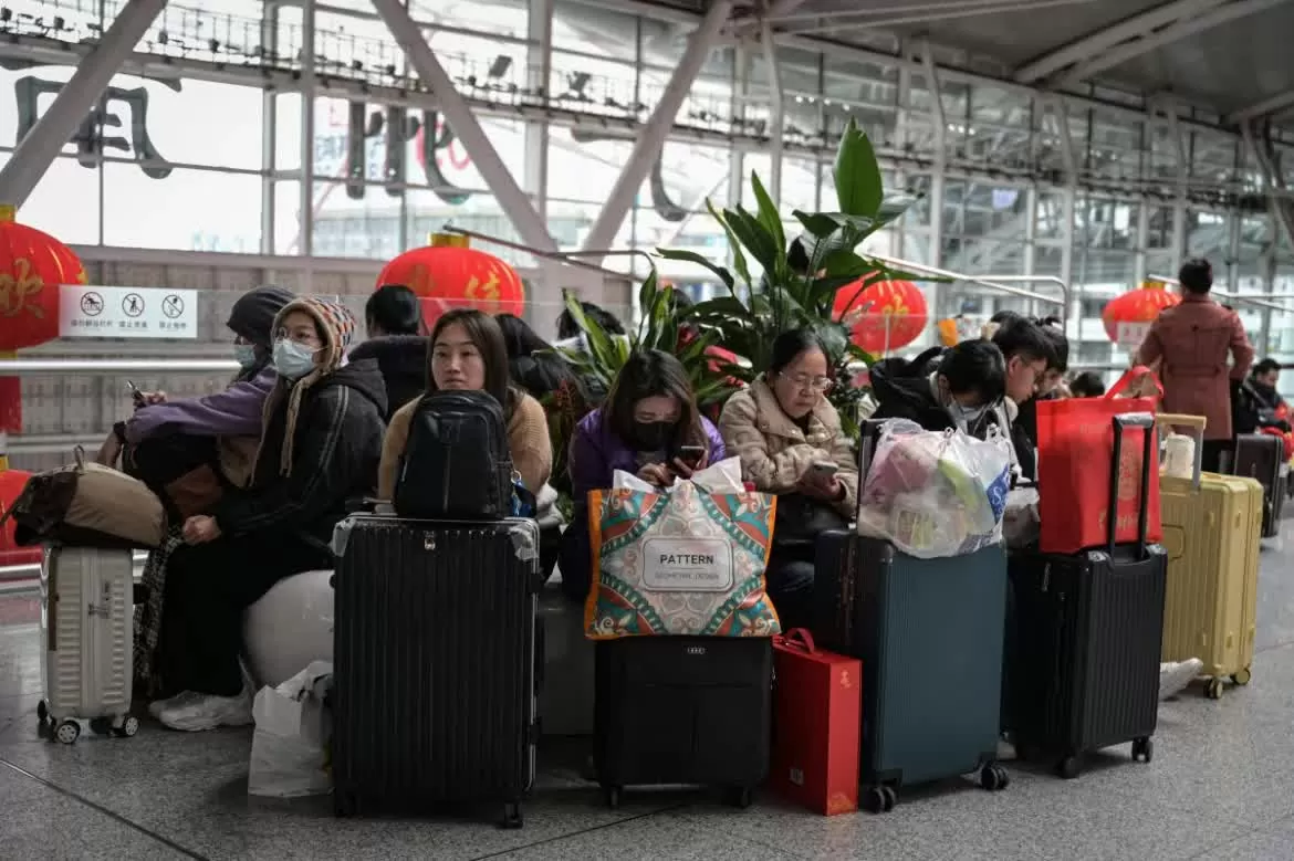 Hàng triệu người Trung Quốc đổ về quê ăn Tết Nguyên đán