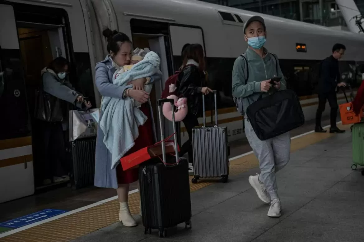 Hàng triệu người Trung Quốc đổ về quê ăn Tết Nguyên đán