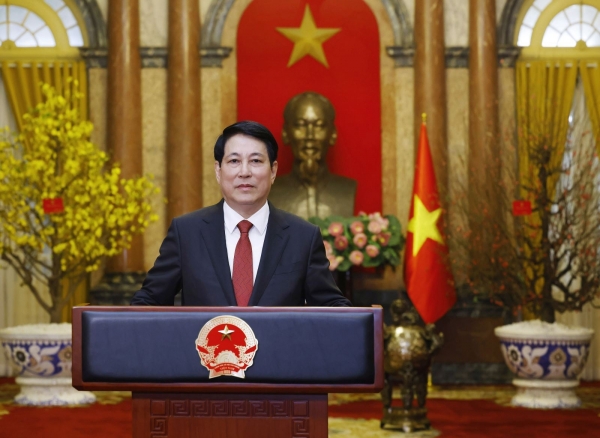 Lời chúc Tết của Chủ tịch nước Lương Cường, nhân dịp Xuân Ất Tỵ 2025