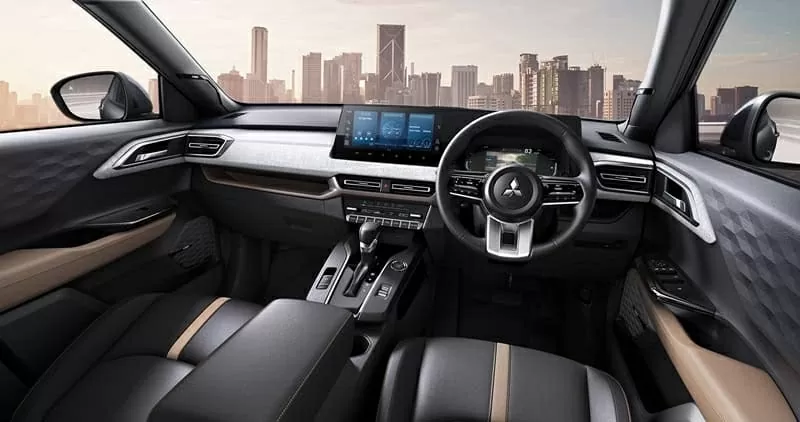 Nội thất, trang bị cùng phần lớn thiết kế bên ngoài của Mitsubishi Xforce Hybrid sẽ tương đồng với bản xăng