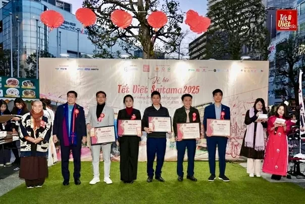 Lễ hội Tết Việt Saitama 2025: Dấu ấn khó phai thắm tình hữu nghị Lễ hội Tết Việt Saitama 2025: Dấu ấn khó phai thắm tình hữu nghị