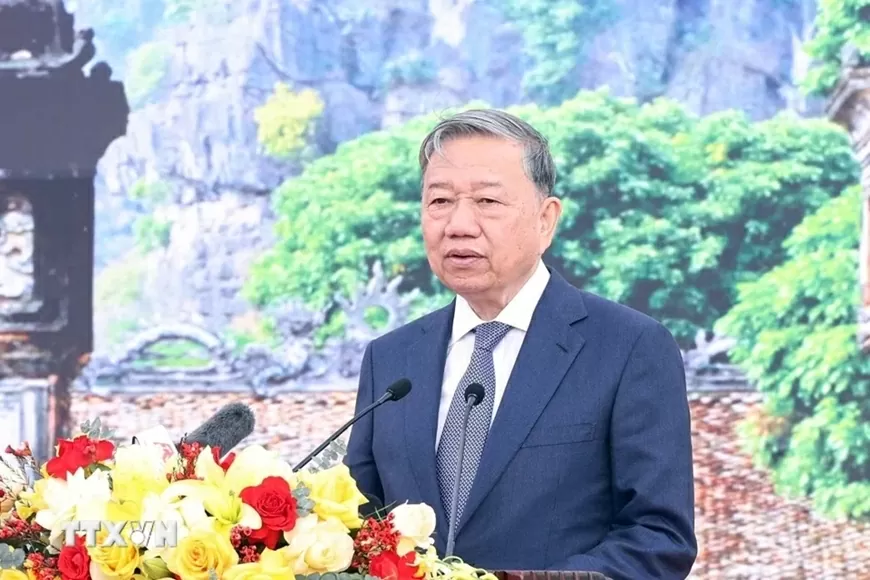 Tổng Bí thư Tô Lâm dự Lễ phát động Tết trồng cây tại Ninh Bình mùng 3 Tết Ất Tỵ 2025 Tổng Bí thư Tô Lâm dự Lễ phát động Tết trồng cây tại Ninh Bình mùng 3 Tết Ất Tỵ 2025